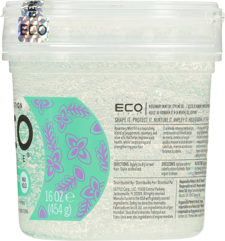 Eco Style Max Hold Rosemary Mint Oil Styling Gel | Giant Eagle