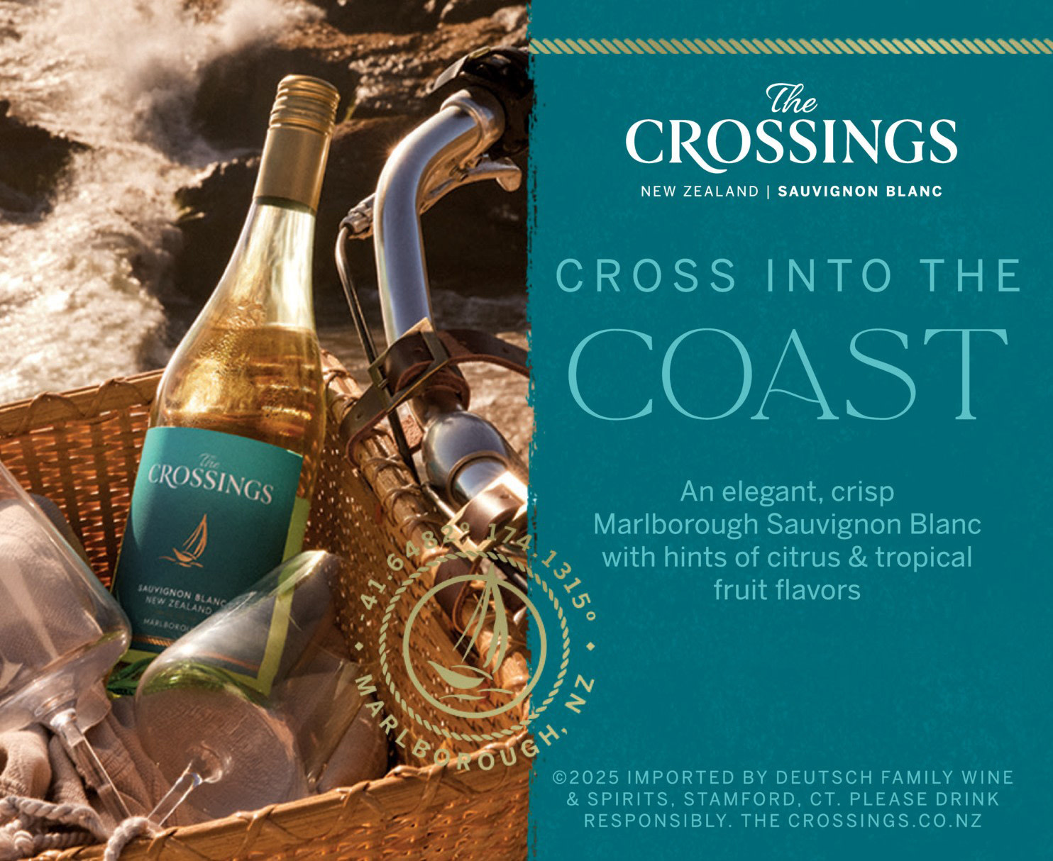 The Crossings Sauvignon Blanc, 750ml | Giant Eagle | Because It