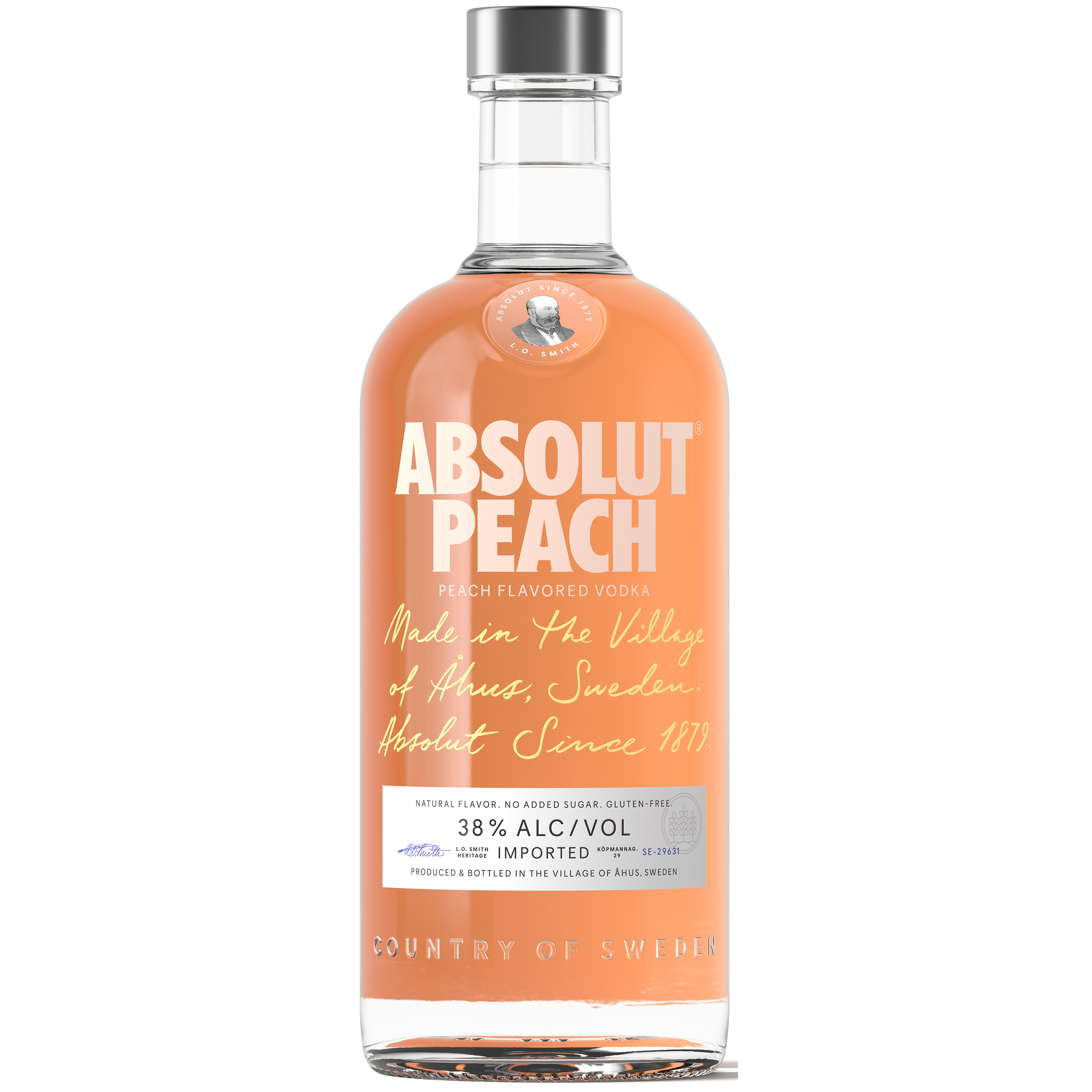 Absolut Peach Flavored Vodka, 750 ml Bottle, 76 Proof | Giant