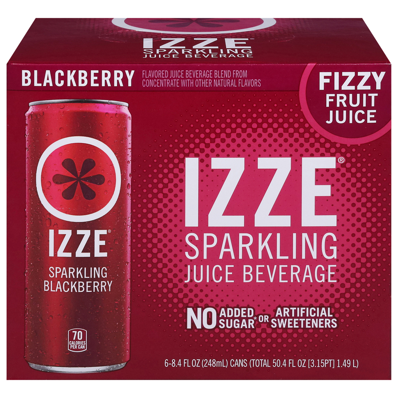 Izze Juice Beverage, Sparkling, Blackberry | Giant Eagle | Because