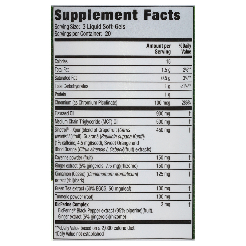 Irwin Naturals Stubborn Fat Metabolizer, Thermo-Burn, Liquid Soft