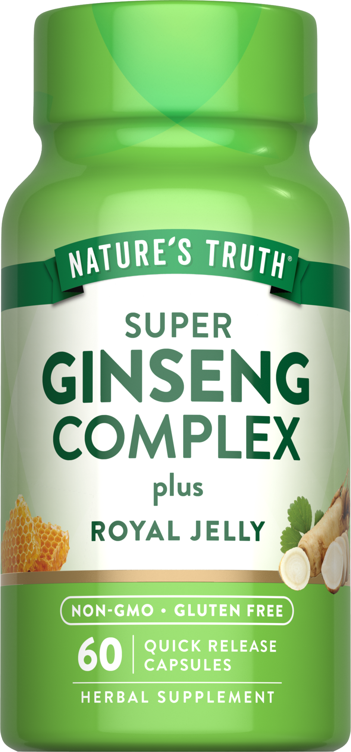 Nature's Truth Super Ginseng Complex plus Royal Jelly | Giant