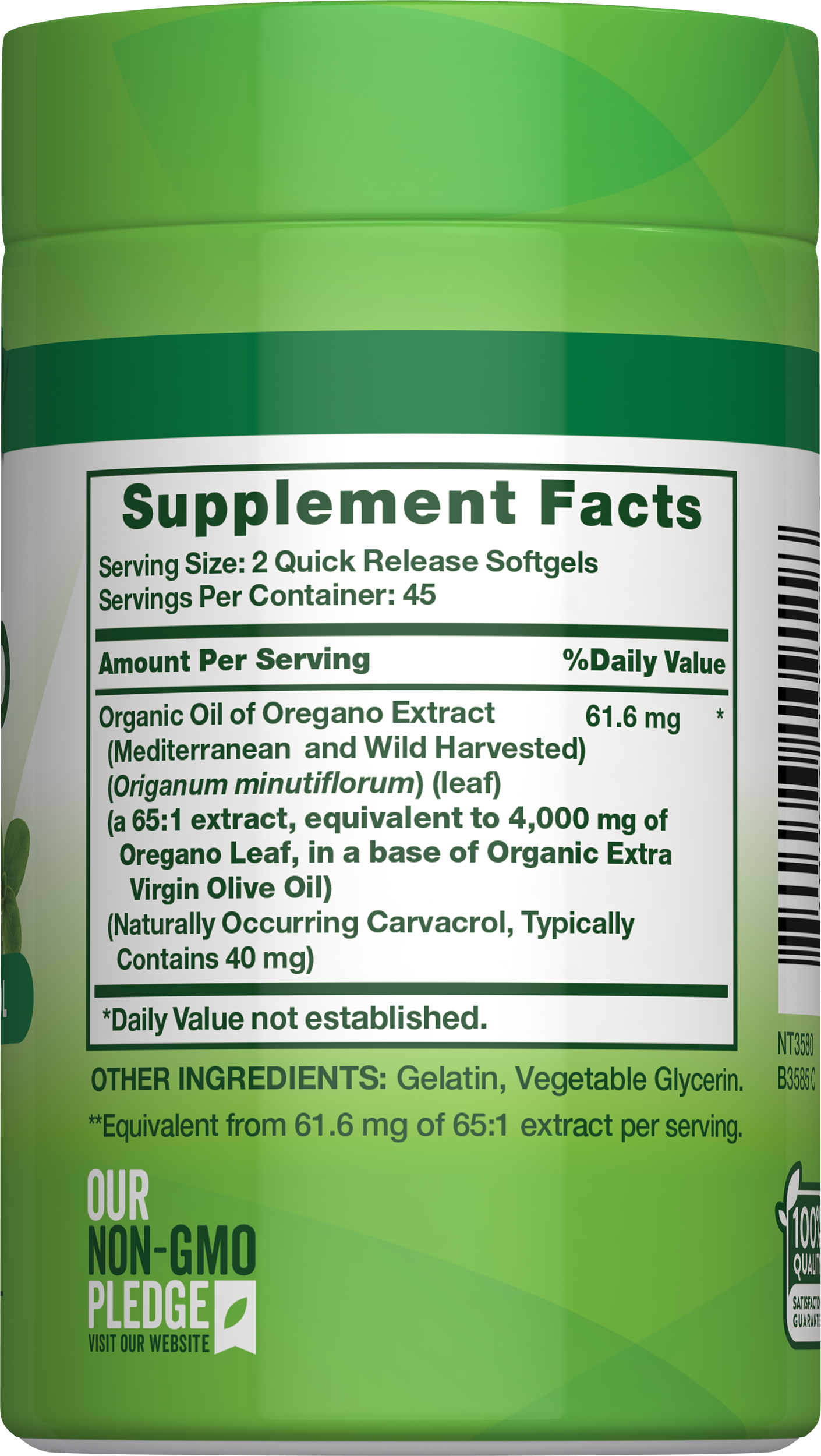 Nature's Truth Oil of Oregano 4,000 mg** | Giant Eagle | Because