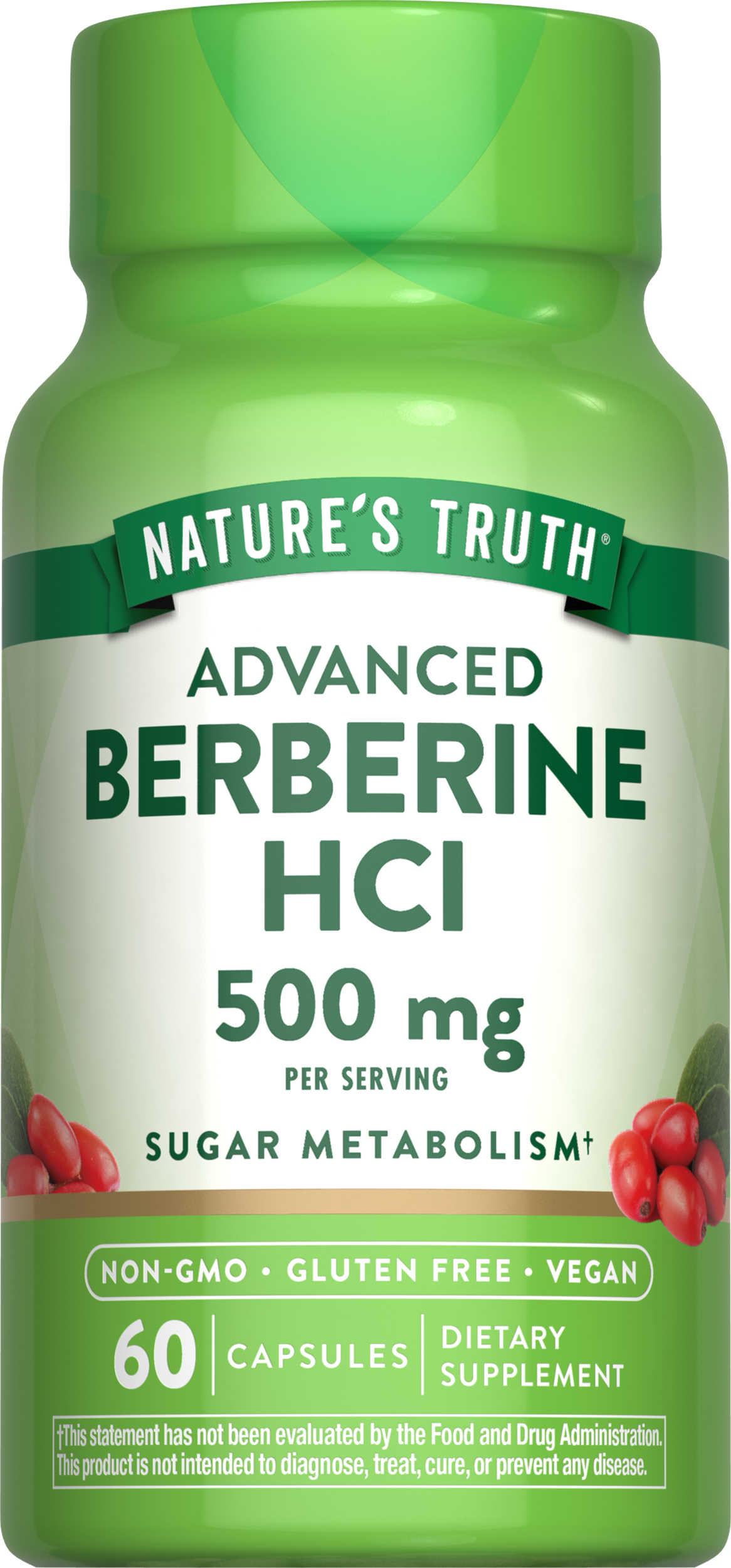 アルタ社 カントリードール　The Nuckleberry Jree 52cm NT Berberine 60 Veggie Capsules | Giant Eagle | Because It Matters