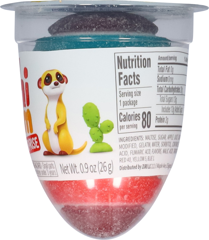 GUMI YUM SURPRISE WILDLIFE 26G GUMMY & TOY | Giant Eagle | Because
