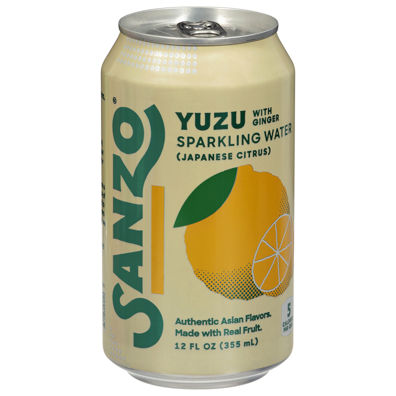Sanzo Yuzu with Ginger Sparkling Water | Giant Eagle | Because It