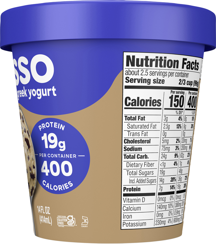Yasso Greek Coffee Chocolate Chip Frozen Yogurt | Giant Eagle