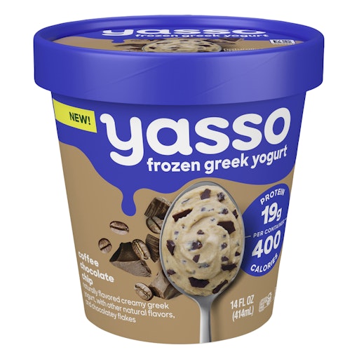 Yasso Greek Coffee Chocolate Chip Frozen Yogurt | Giant Eagle Yasso Greek Coffee Chocolate Chip Frozen Yogurt | Giant Eagle
