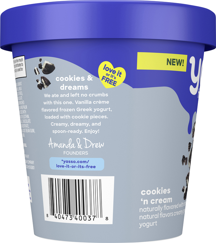 Yasso Frozen Greek Cookies 'n Cream Yogurt | Giant Eagle | Because