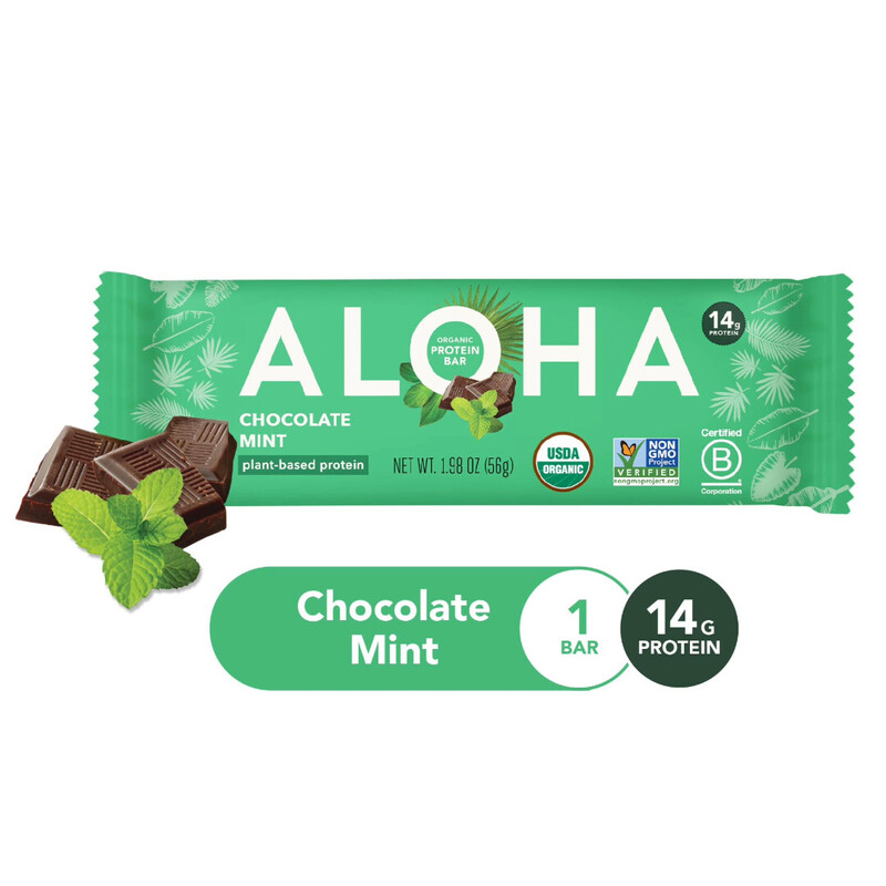 Aloha Protein Bar, Chocolate Mint, Organic | Giant Eagle | Because