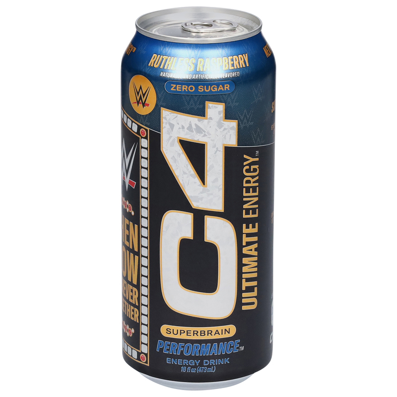 C4 Energy Drink, Ruthless Raspberry | Giant Eagle | Because It