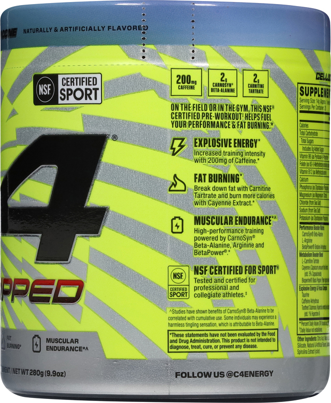 C4 Pre-Workout, Arctic Snow Cone, Sport Ripped | Giant Eagle | Because It  Matters