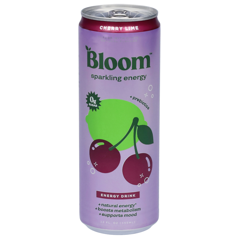 Bloom Sparkling Cherry Lime Energy Drink | Giant Eagle | Because