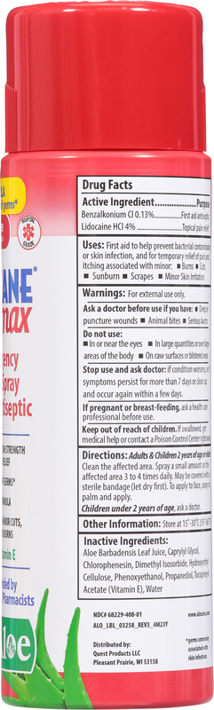 Alocane Burn Spray, Emergency | Giant Eagle | Because It Matters | Grocery  Store & Pharmacy