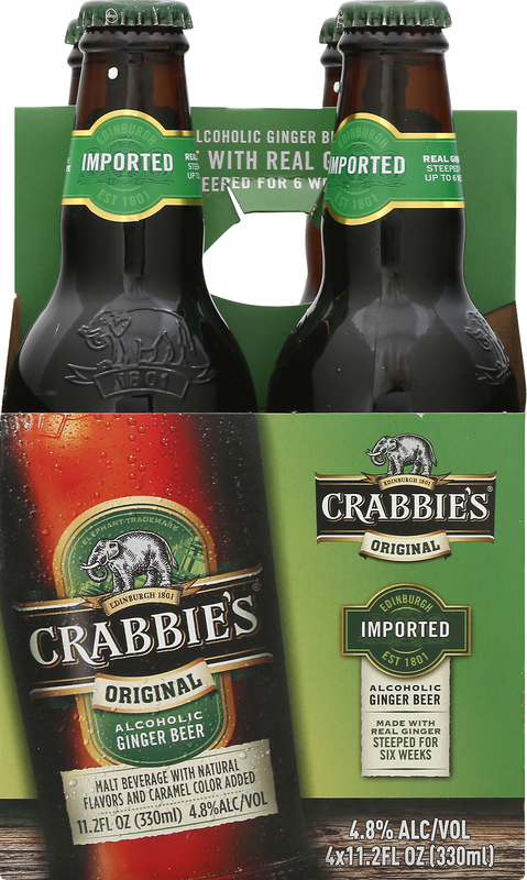 Crabbies Ginger Beer, Alcoholic, Original | Giant Eagle | Because