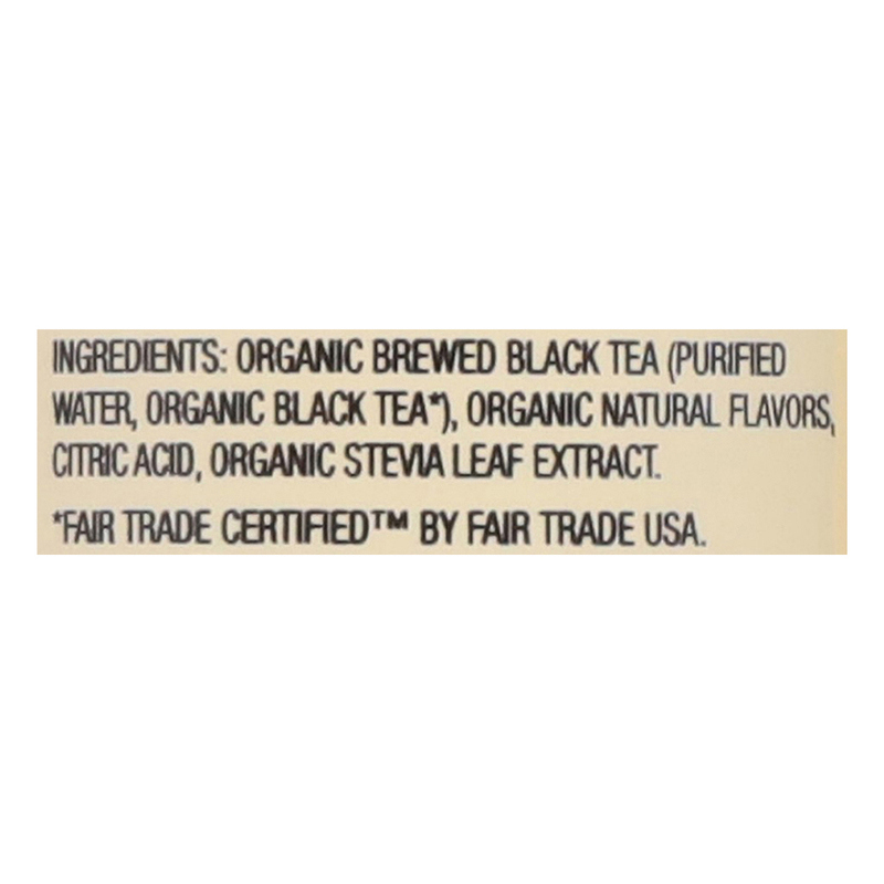 Zevia Earl Grey Tea, Organic, Sweetened, Blood Orange | Giant