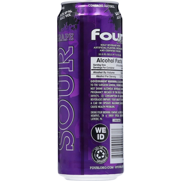 Four Loko Beer, Sour Grape Giant Eagle Because It Matters