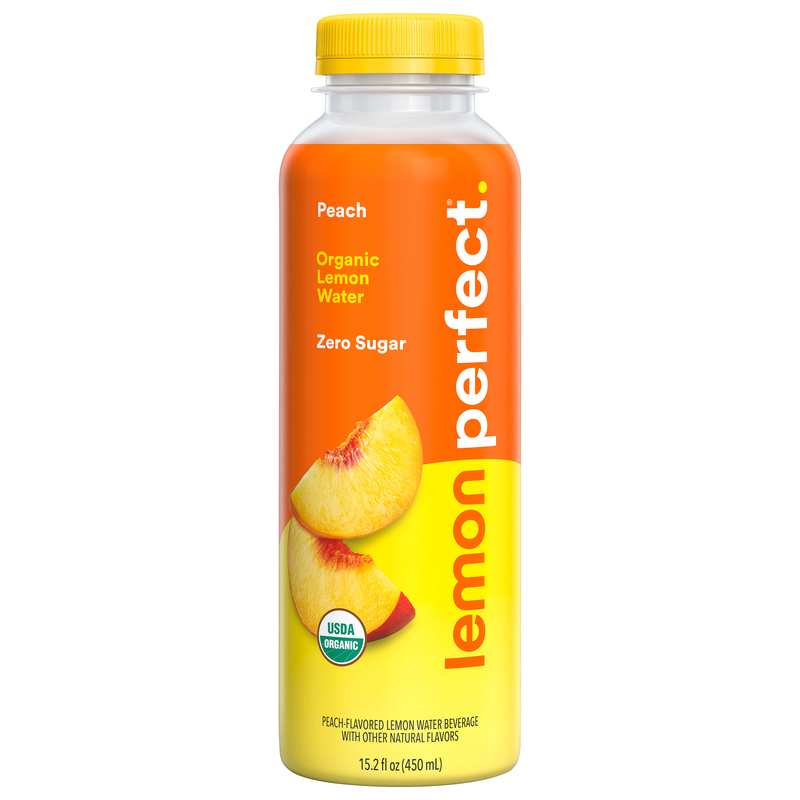 Lemon Perfect Organic Zero Sugar Peach Lemon Water | Giant Eagle