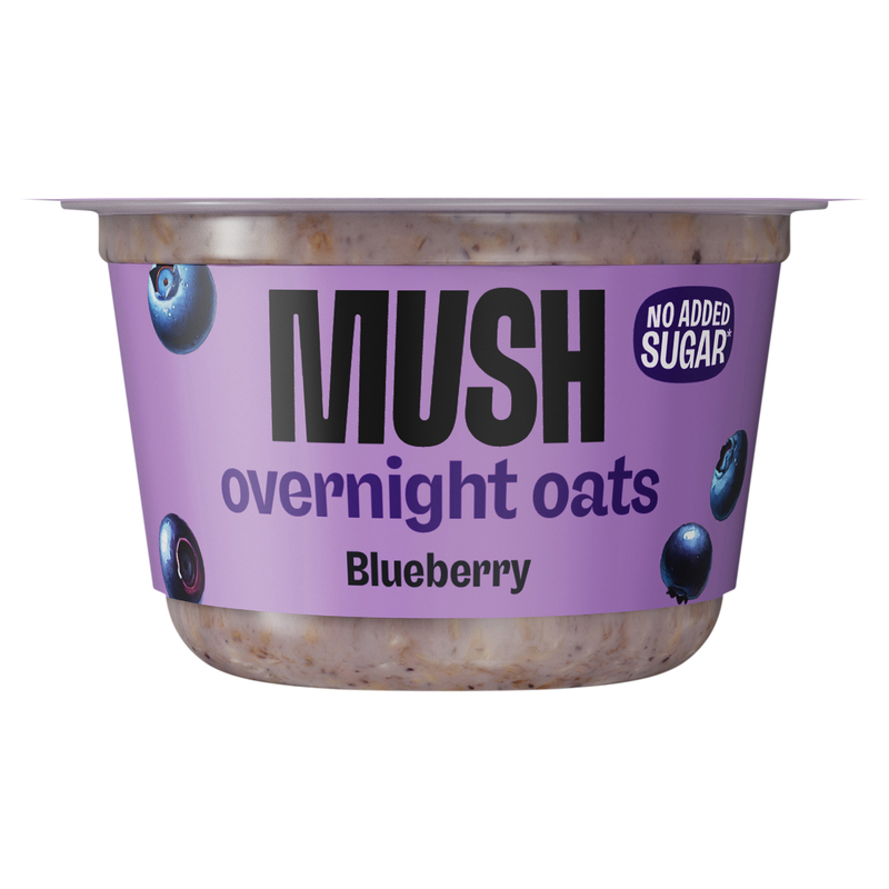 Mush Blueberry Overnight Oats | Giant Eagle | Because It Matters