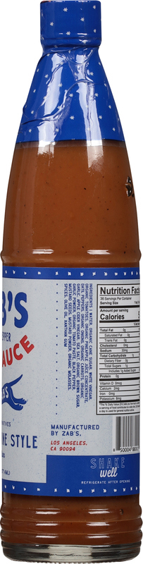 Zab's Hot Sauce, St. Augustine Style, Slow Burn | Giant Eagle