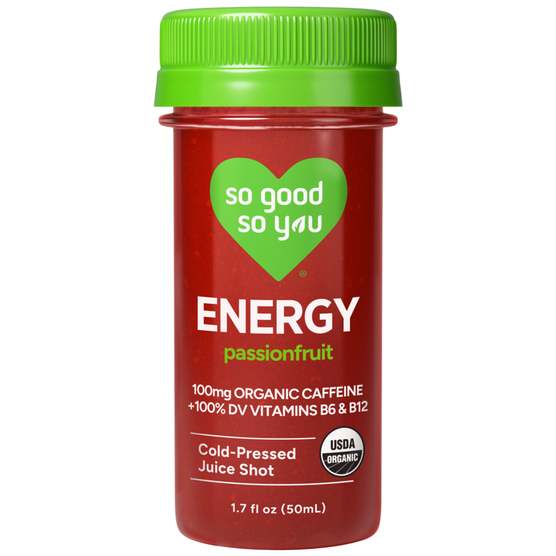 So Good So You Organic Energy Juice Shot, Passionfruit | Giant