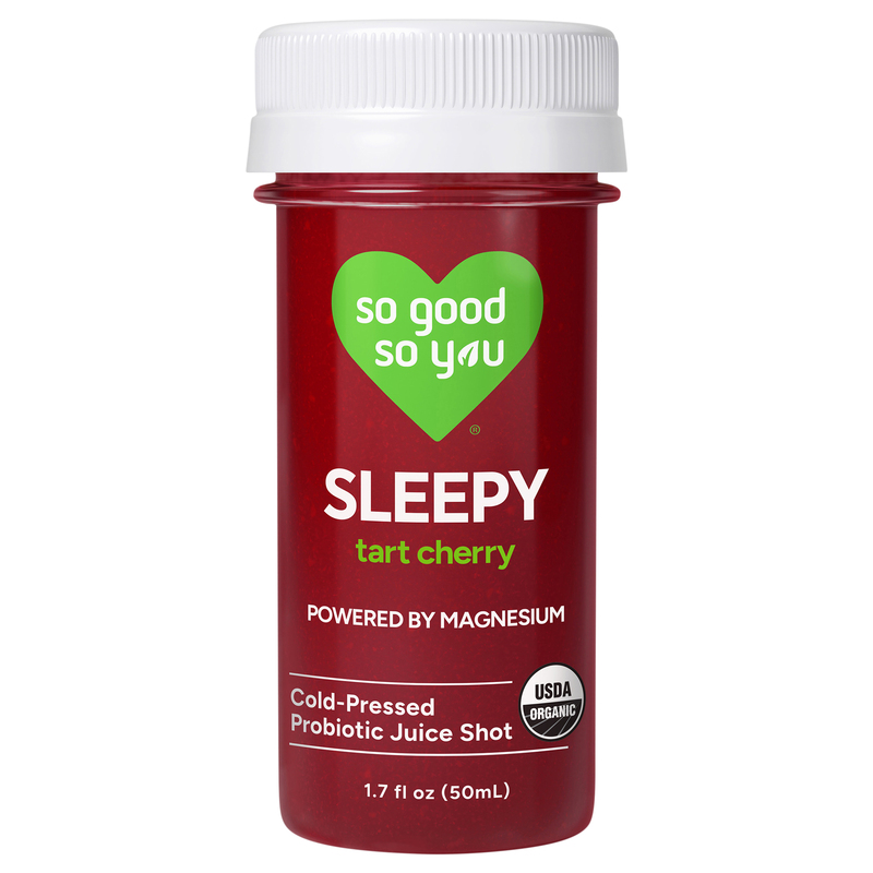 So Good So You Sleepy Cold-Pressed Probiotic Tart Cherry Juice