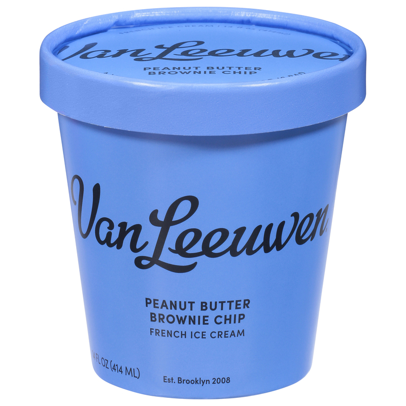 Van Leeuwen French Ice Cream, Peanut Butter Brown Chip | Giant
