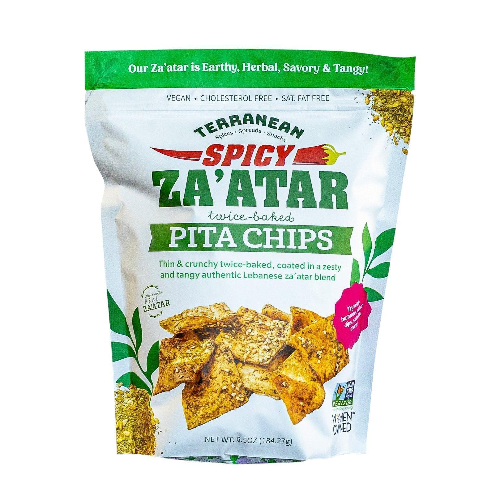 Terranean Spicy Za'Atar Twice-Baked Pita Chips | Giant Eagle