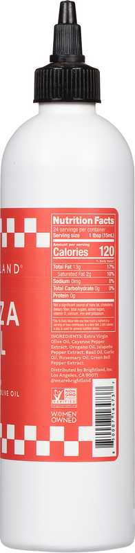 Brightland Pizza Oil, Jalapeno & Herb Flavored | Giant Eagle