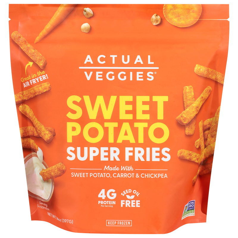 Actual Veggies Sweet Potato Super Fries | Giant Eagle | Because It