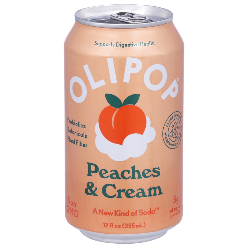 Olipop Peaches & Cream Soda | Giant Eagle | Because It Matters