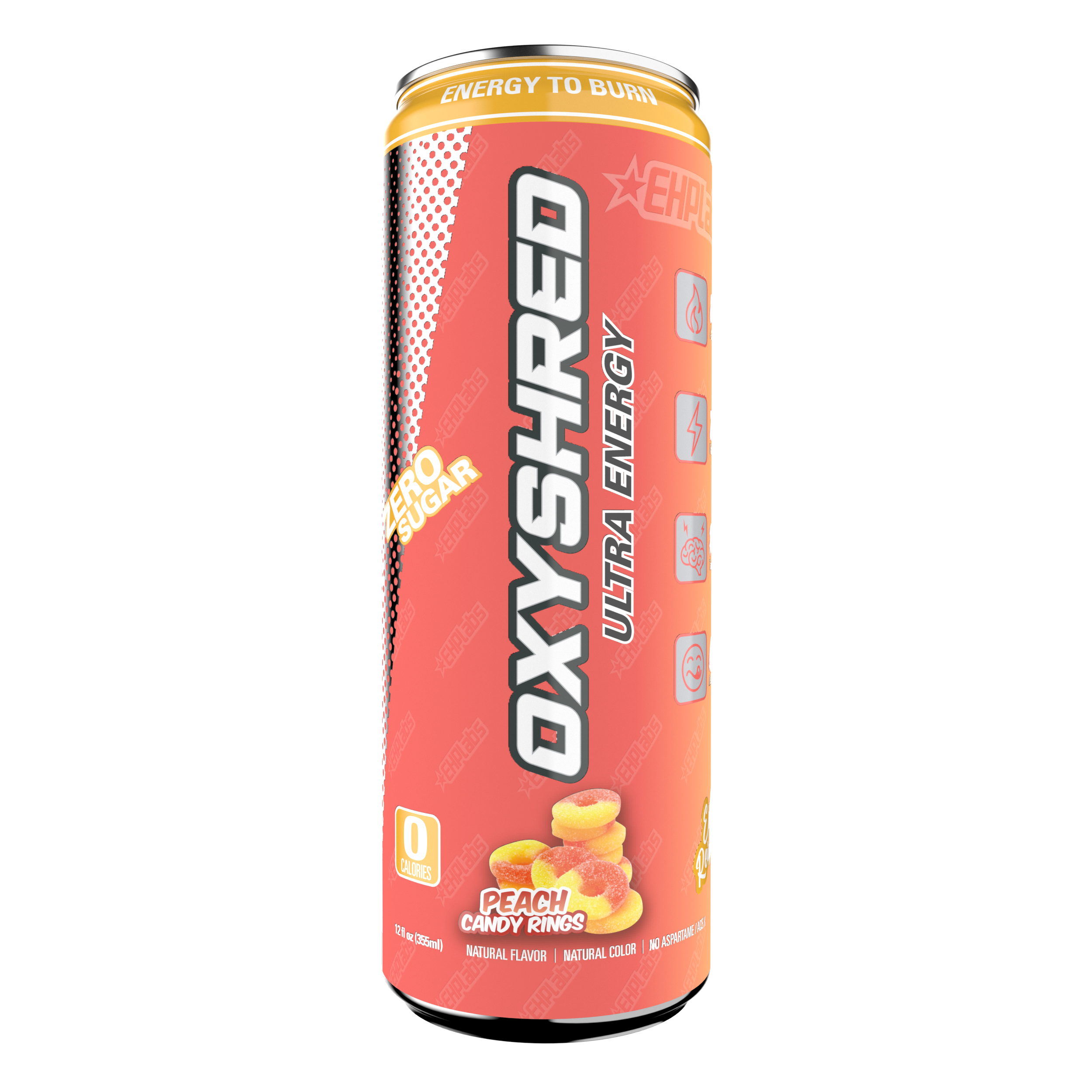Oxyshred Peach Rings Energy Drink | Giant Eagle | Because It