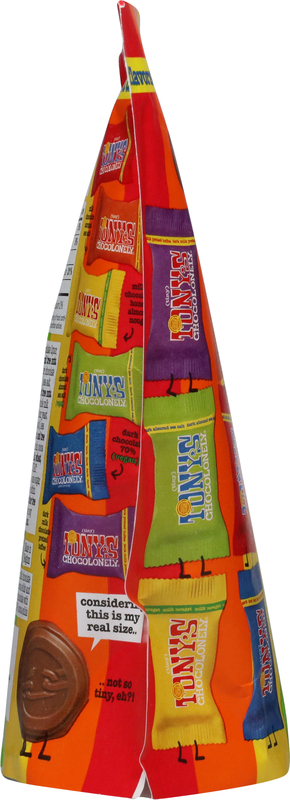 Tony's Chocolonely Chocolates, Assorted Chocolate Flavors, Tiny