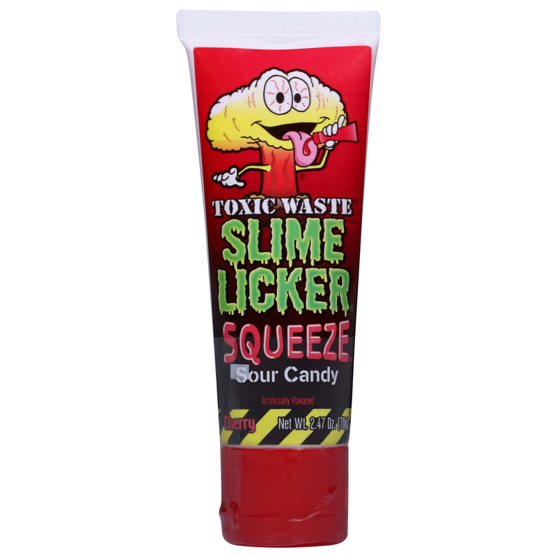 Toxic Waste Squeeze Cherry Sour Candy | Giant Eagle | Because It
