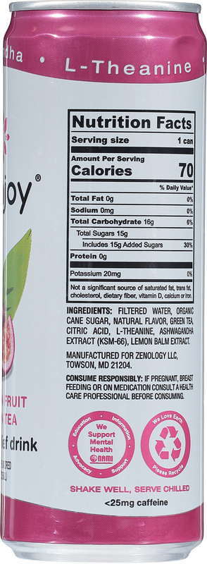 Zenjoy Passion Fruit Green Tea Stress Relief Drink | Giant Eagle