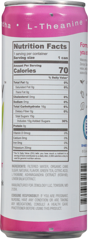 Zenjoy Relaxation Drink, Passion Fruit Green Tea | Giant Eagle