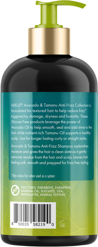 Mielle Anti-Frizz Avocado & Tamanu Blend Shampoo | Giant Eagle