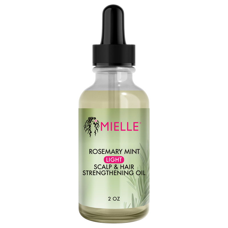 Mielle Rosemary Mint Light Scalp & Hair Strengthening Oil - 2 fl