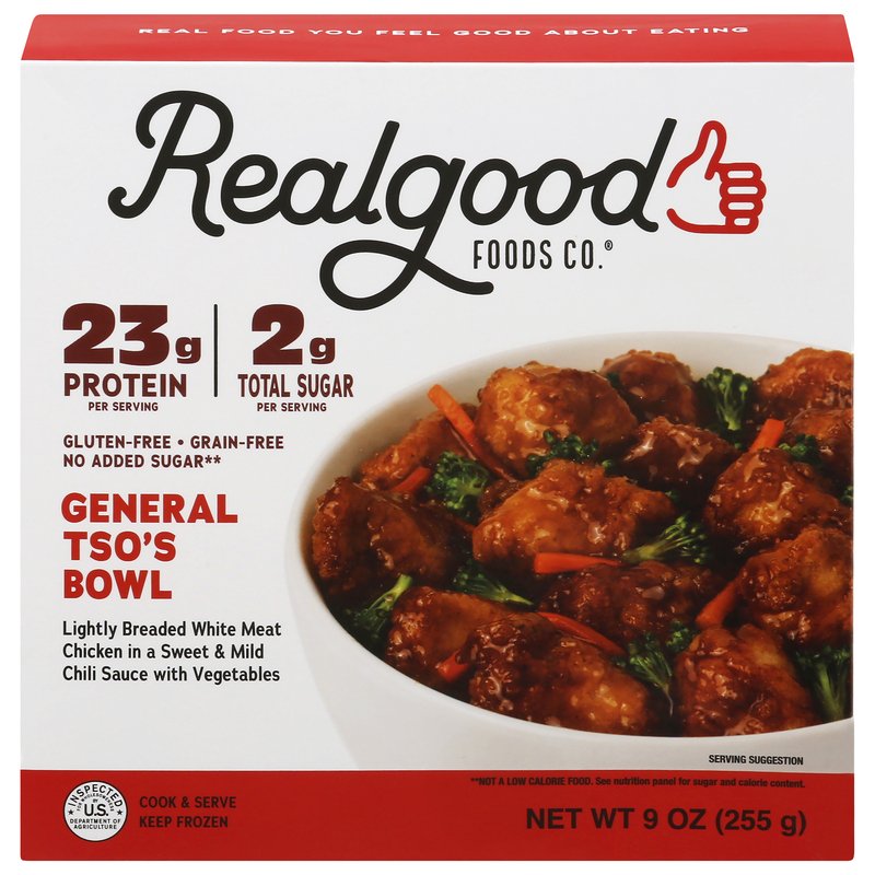 Realgood Foods Co. General TSO's Bowl | Giant Eagle | Because It