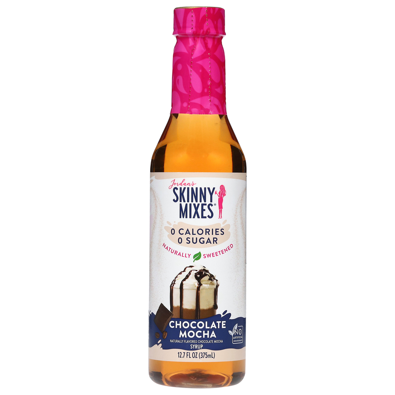 SLIM WEEK DRINK Dark Mocha 20袋 Jordan's Skinny Mixes Chocolate Mocha Syrup | Giant Eagle