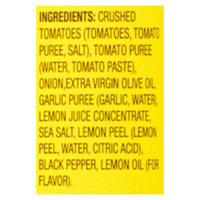 Sauz Summer Lemon Marinara | Giant Eagle | Because It Matters
