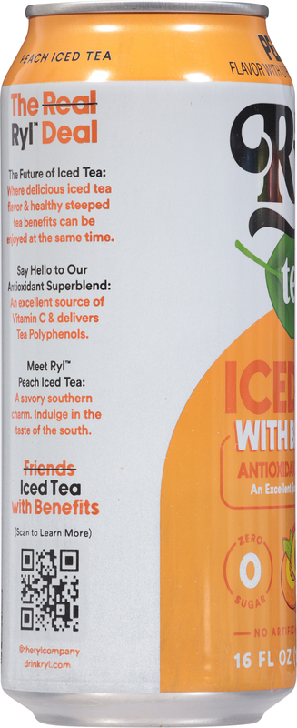 The Ryl Co. Iced Tea, Peach | Giant Eagle | Because It Matters