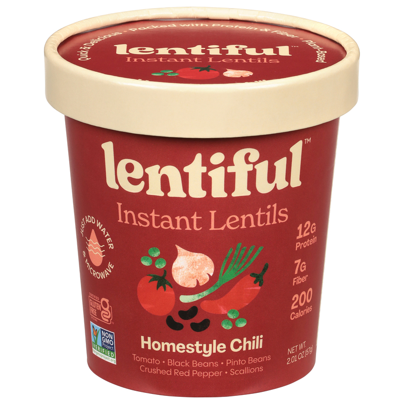 Lentiful Homestyle Chili Instant Lentils | Giant Eagle | Because