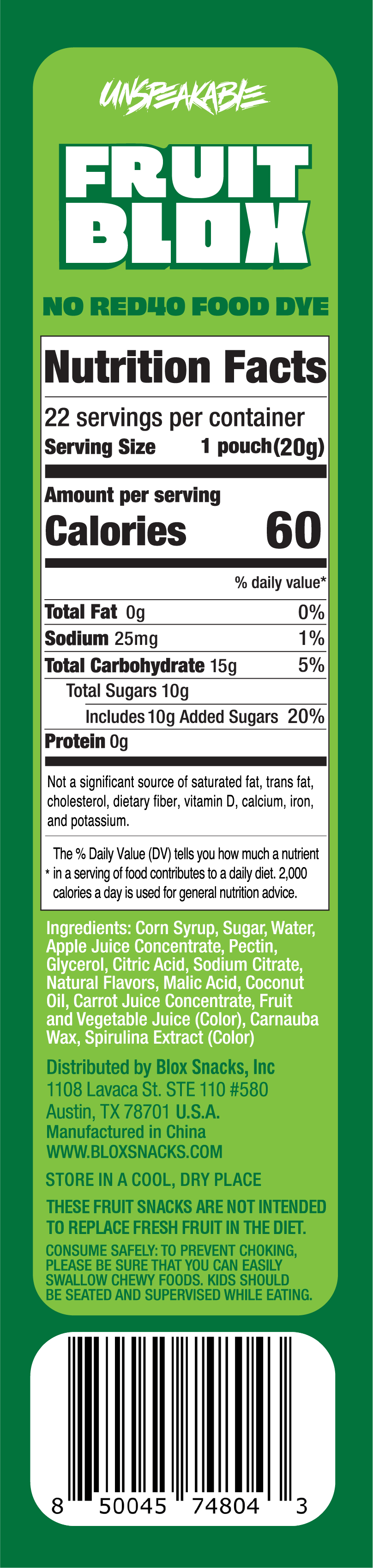 FruitBlox Fruit Flavored Snacks, Apple & Strawberry | Giant Eagle