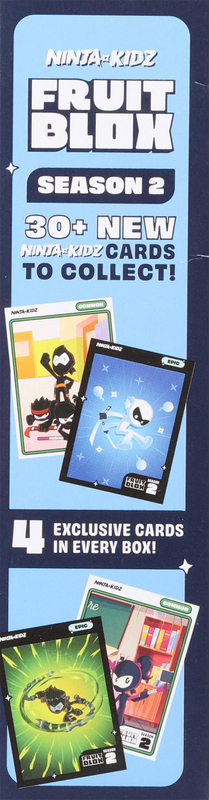 FruitBlox Fruit Flavored Snacks, Tropical Fruit, Ninja Kidz