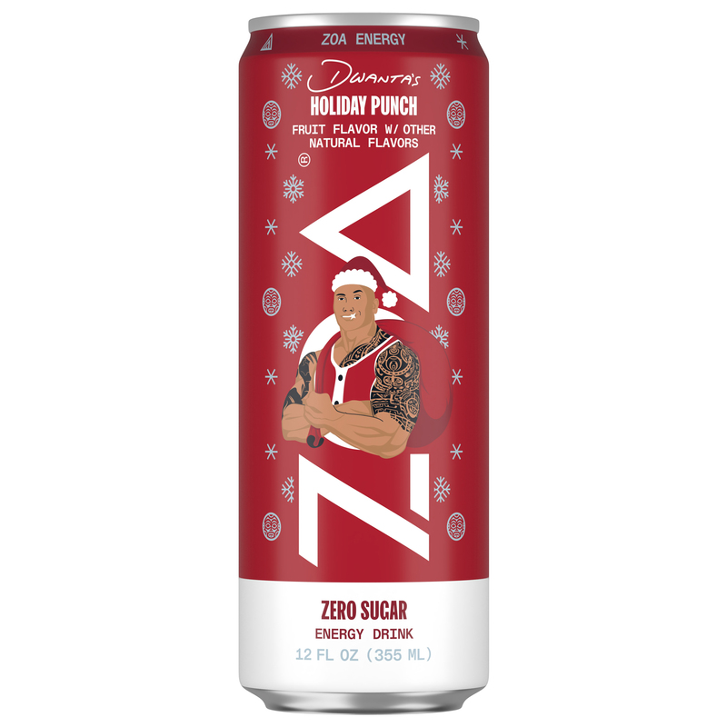 Zoa Zero Sugar Dwanta's Holiday Punch Energy Drink | Giant Eagle