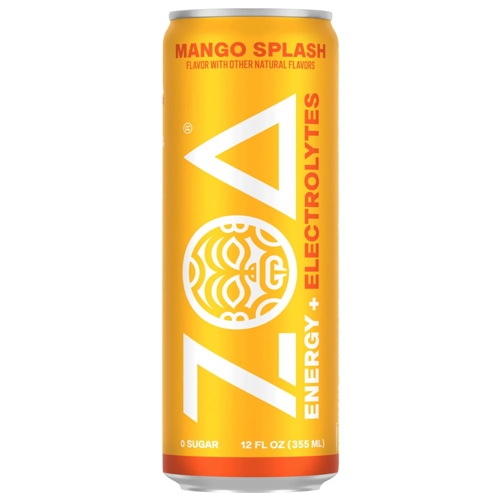 ＡＬＣダイアモンドソー Zoa Mango Splash Zero Sugar Soda, 1, 12-oz beer can, 0% ABV