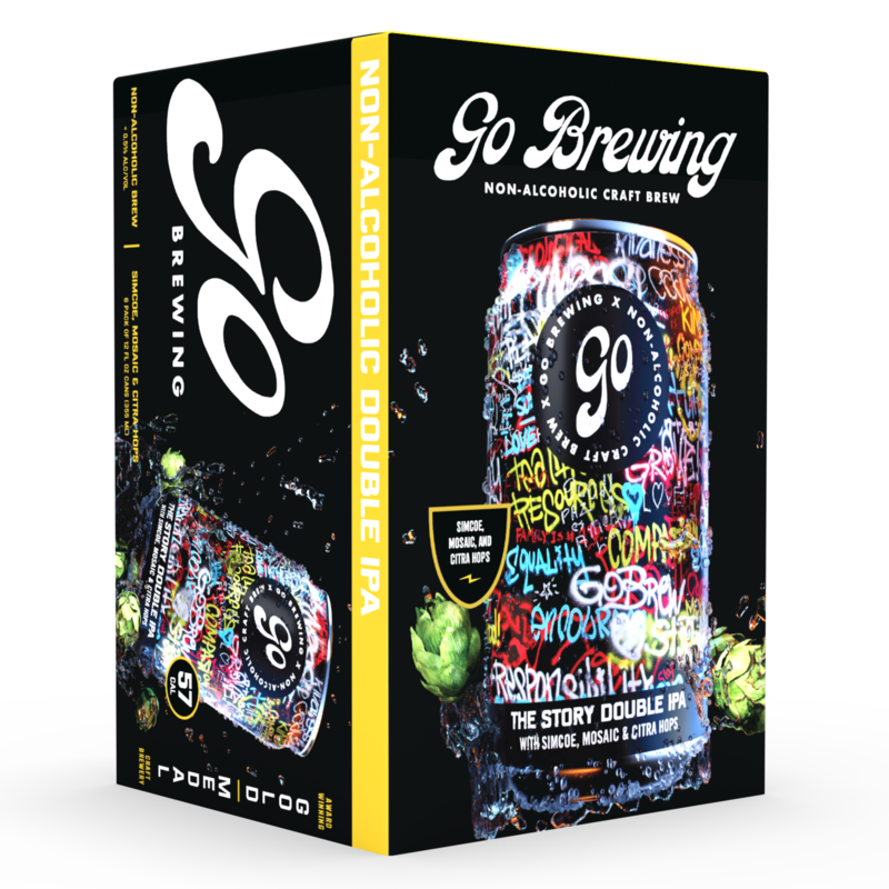 Go Brewing The Story Double IPA Non-Alch 6PK 12 oz. Can | Giant