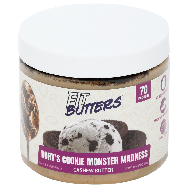 Fit Butters Rory's Cookie Monster Madness Cashew Butter | Giant