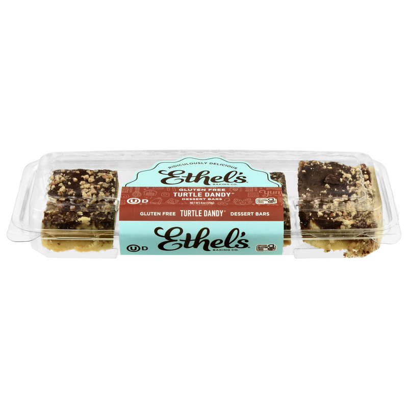 Ethel's Baking Co. Gluten Free Turtle Dandy Dessert Bars | Giant